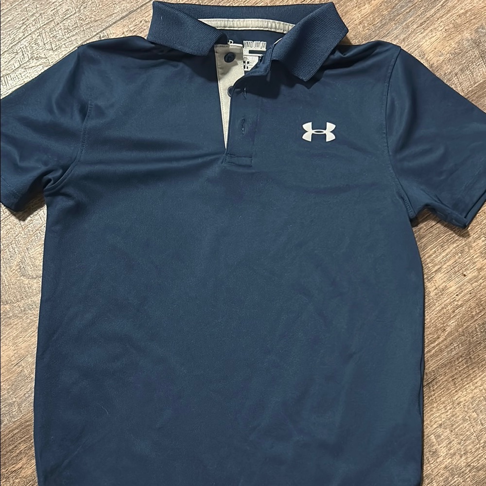 Under Armour Dark Blue Polo Shirt